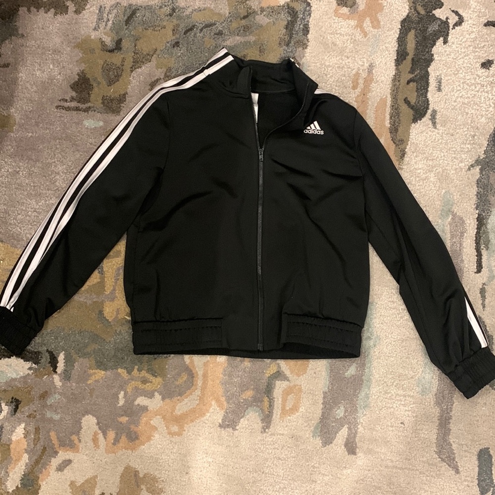 Adidas track jacket Childrens size L(14)